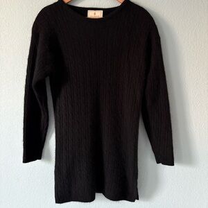 Vintage Express Tricot Sweater Wool Angora Y2K 90s Shoulder Pads